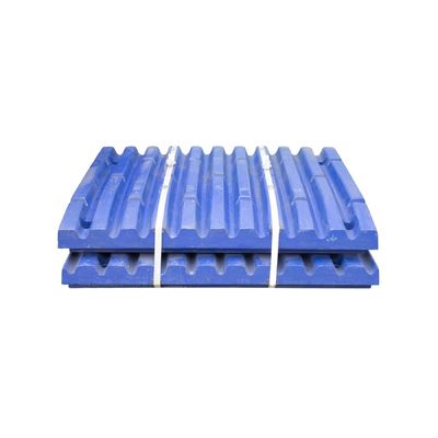 Strutture di produzione di energia minerale di alto manganese c110 Maciatore di mascella parti di usura Placca mobile della mascella