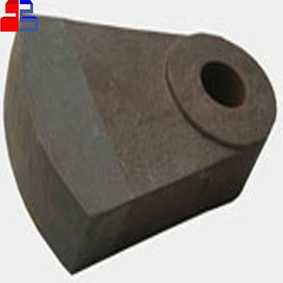 Crusher a colpo di acciaio ad alto manganese personalizzato Crusher a testa di martello per il riciclo