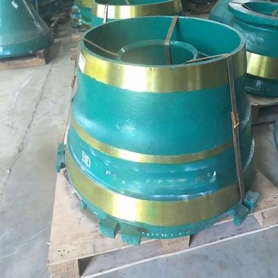 Tipo di lavorazione della fusione Mantello e concavo per pezzi di ricambio della trituratrice a cono GP300
