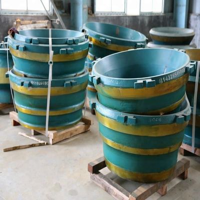 Tipo di lavorazione della fusione Mantello e concavo per pezzi di ricambio della trituratrice a cono GP300
