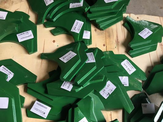 Piastre di usura di ricambio per Barmac VSI Crusher B9600 Disegno e materiali personalizzati