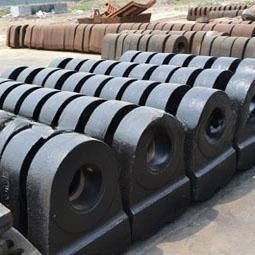 Crasatore tipo Mn18Cr2 Testa di martello in acciaio manganese per usura da impatto nella estrazione della pietra
