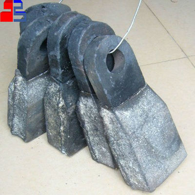 Testa di martello in acciaio ad alto manganese per frantumiere a impatto Parti di usura provenienti dall'estrazione di energia