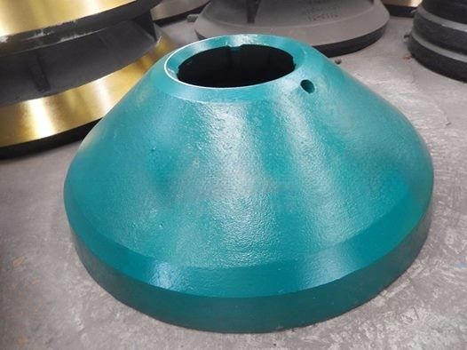 Tipo di lavorazione Mantello di fusione e rivestimento della scodella per Hp500 Conoscrusher Parts Wear Alloy