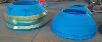OEM Acceptabile Conoscrusher usura parti Bowl Liner concava e mantello per l'estrazione di energia