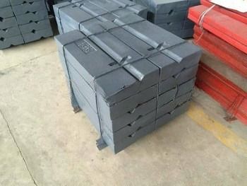 Barra di colpo ad alto cromo per la frantumazione di pietre per l'estrazione di minerali Peso 500 kg