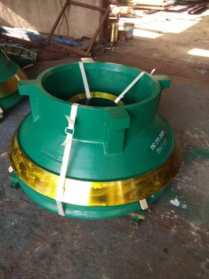 52 SBS pezzi di ricambio per frantumatori a cono Bowl Liner Concave e mantello utilizzato per l'estrazione del minerale