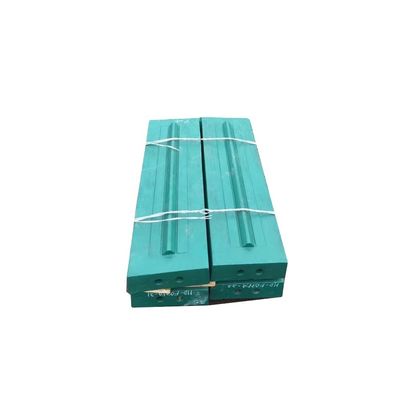 Crasatore a impatto di acciaio ad alto manganese parti di usura Blow Bar OEM per la macchina di estrazione della pietra