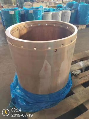 Fabbricazione della forgia Tipo di busco eccentrico per la trituratrice a cono OEM Parti in bronzo Peso 80 kg