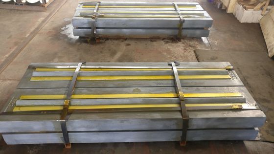 Parti di ricambio per frantumatori ad impatto Bar di soffiatura in ceramica ad alto cromo con piastra di rivestimento Durable e resistente all'usura