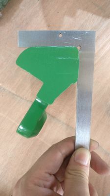 Set di punte del rotore in acciaio ad alto manganese per il frantumatore Barmac B9600 VSI realizzato con lavorazione CNC