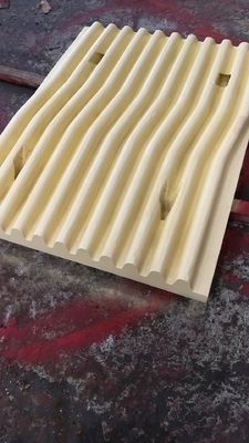 Long Life Telsmith Crusher Spare Parts 2036 Piastra della mascella per la mascella del crusher Peso KG 1000