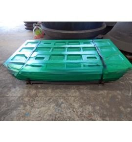 Long Life Telsmith Crusher Spare Parts 2036 Piastra della mascella per la mascella del crusher Peso KG 1000
