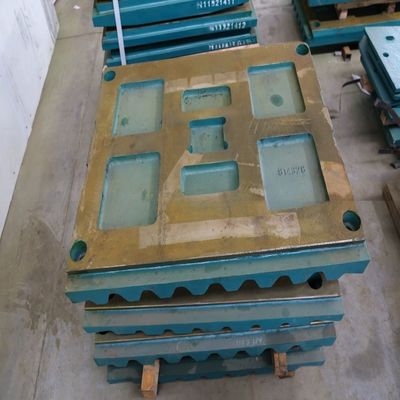 Parti resistenti all'usura della mascella per il trituratore di mascelle C140