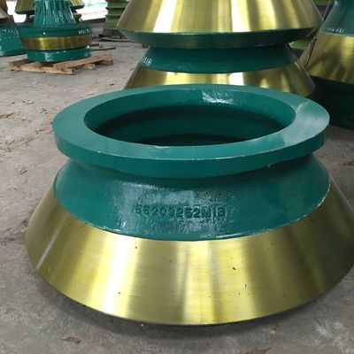 Parti di ricambio per frantumatori di acciaio ad alto manganese HP800 HP700 HP600 frantumatori a cono