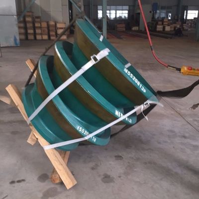 Parti di ricambio per frantumatori di acciaio ad alto manganese HP800 HP700 HP600 frantumatori a cono
