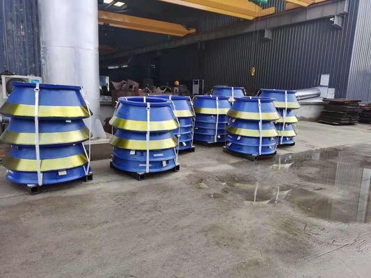 GP300S GP500S Parti di usura del frantumatore Acciaio concavo e mantello ad alto manganese OEM accettabile