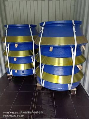 Fusione HP200 HP300 HP400 Conoscrusher parti di usura Bowl Liner e Mantello per la longevità
