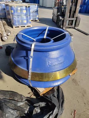 Fusione HP200 HP300 HP400 Conoscrusher parti di usura Bowl Liner e Mantello per la longevità