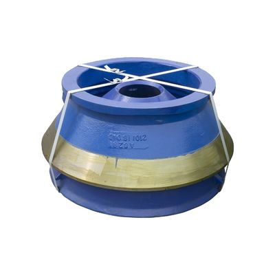 GP500 GP500S Macchine per la frantumazione di miniere parti di usura Mantello concavo per la macchina di estrazione del minerale