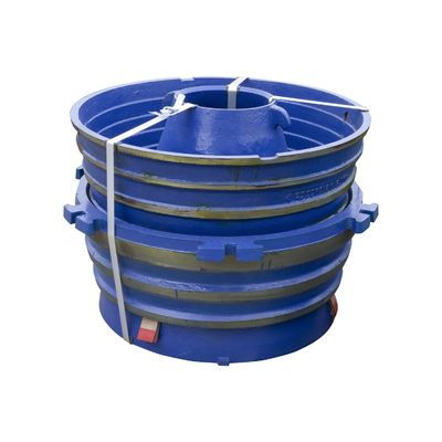 GP500 GP500S Macchine per la frantumazione di miniere parti di usura Mantello concavo per la macchina di estrazione del minerale