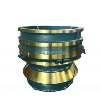 Manganese Steel Cone Crusher Machine Spare Parts Mn18Cr2 Mantello concavo e bowl liner