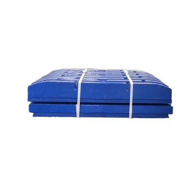 999 KG Peso Mantello incluso C100 Parti di frantumatore 18% Manica di manganese Piastra mobilita dentale