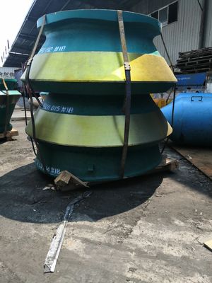 Conchiglie di acciaio ad alto manganese HP4 Conchiglie a cono parti di usura Mantello e concavo