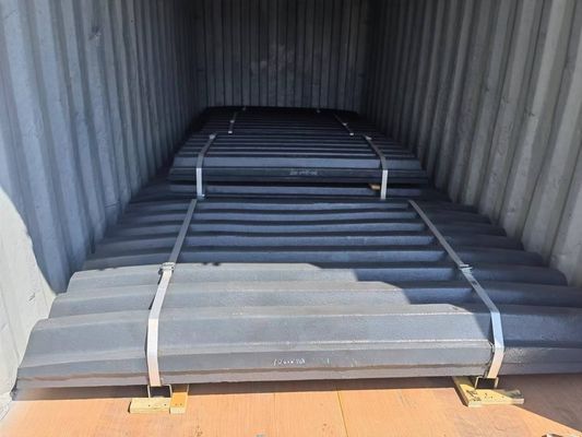 Concrusore JM806 Parti di ricambio Placca mascella mobile e fissa Placca dentale per un funzionamento regolare