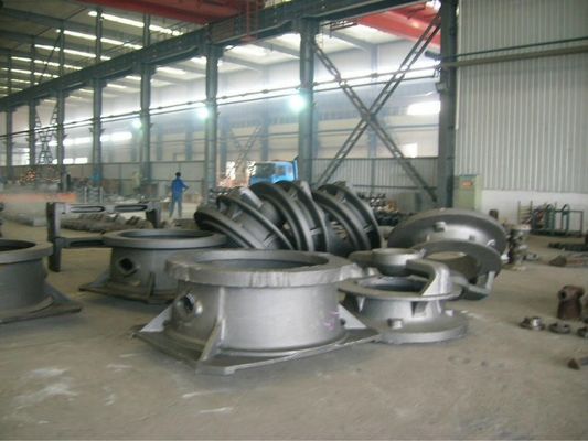 Parti del telaio inferiore in bronzo per il concassatore di pietra GP220 per macchine minerarie