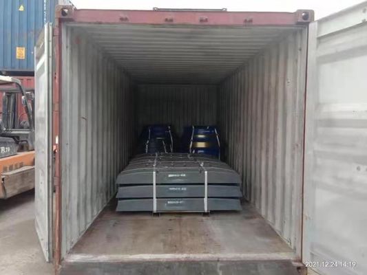 Denti della mascella Le piastre della mascella CJ615 CJ612 Forgiazione Processo di trattamento superficiale