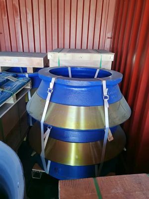 Acceptabile OEM HP500 miniera Conoscrusher parti di ricambio Mantello e concavo con 1000KG di peso