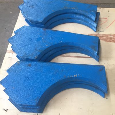 3.21 KG Ispezione professionale CV117 Piastra di usura superiore VSi di frantumazione Ricambi di usura