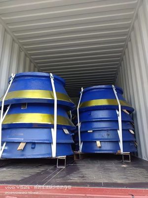HP100 HP200 HP300 Conoscrusher parti usura Mantello e bowl liner per la frantumazione durevole