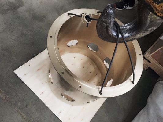 Symons Conus Crusher Ricambi Eccentrico Busching Manica di bronzo 79KG con materiali