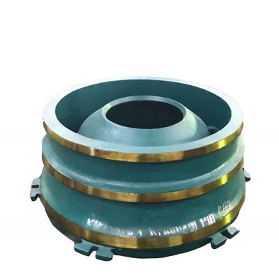 ISO Standard High Manganese GP300 GP300S Conus Crusher Parti di ricambio Bowl Liner per la frantumazione