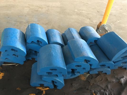 Piastra di rivestimento per incassatori a carico di cavità personalizzata CV217 228 229 Energy Mining