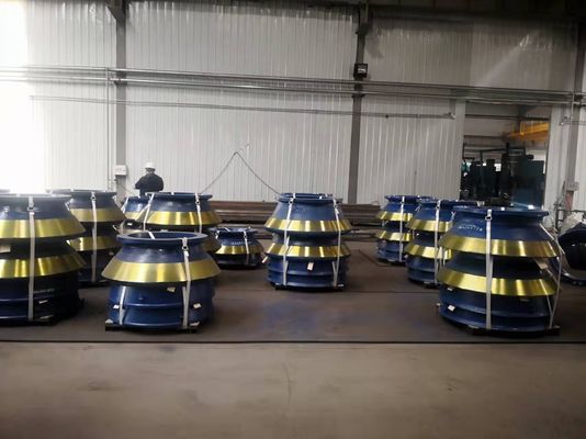 EN124 Standard Cone Crusher HP300 HP400 Parts Wear Casting Mantle e Bowl Liner