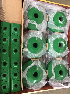 Distribuzione della piastra Vertical Shaft Impact Crusher Parte di ricambio B9600 Parti di usura per miniere