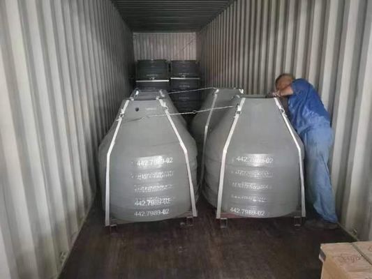 EN124 Standard Cs660 Ricambi per macchine minerarie Mn18 Cr2 Conus Crusher Mantle Concave