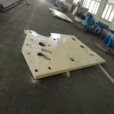 EN124 Standard Compressore di mascella di pietra pezzi di ricambio Placca laterale Forgiazione Trattamento superficiale