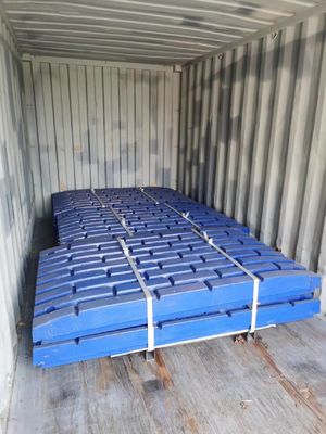Placca di mascella di acciaio ad alto manganese per la trituratrice Telsmth C105 nelle vendite di macchine industriali