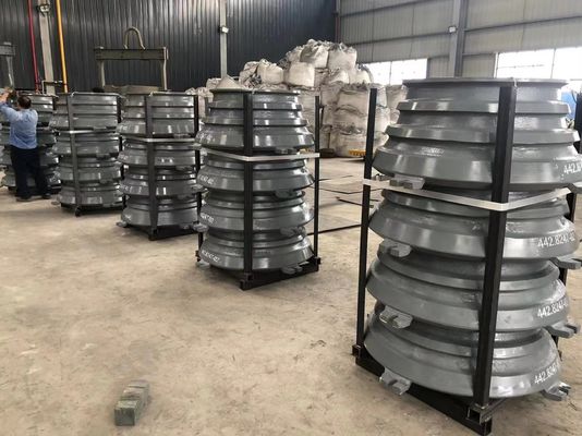 Acceptabile OEM CS660 Crusher Wear Parts Mantle Concave per Conus Crusher in miniera di minerale