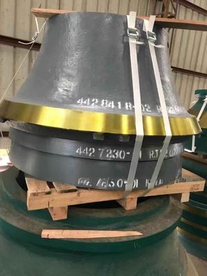 Accessori di trituratrice a cono durevoli e resistenti all'usura per miniere di cava Modello personalizzato