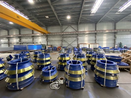 In acciaio inossidabile HP500 Conos Crusher Parts Wear Bowl Liner per la progettazione in miniera di minerale