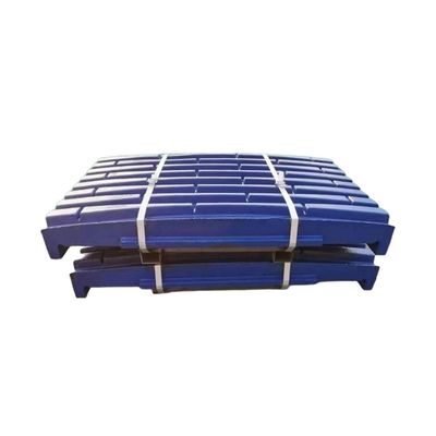 Crasatore di mascella indossare piastra fissa mascella 814320042100 per C100 Crasatore di tipo macchina