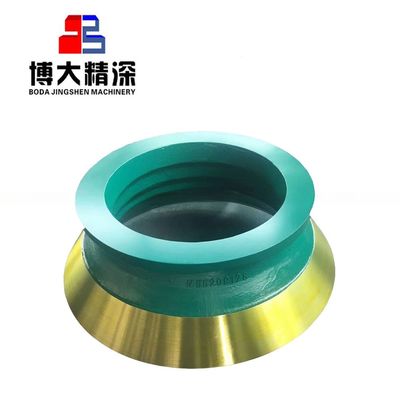 Superiore Durabilità Mantello di acciaio ad alto manganese e concavo per frantumatore resistente all'usura