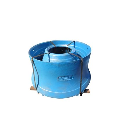 Mantello e concavo per la trituratrice a cono parti di usura Peso della piastra KG 1000 Disegno durevole