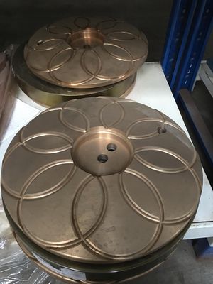 Fusione di sabbia fine Cuscinetto di spinta in bronzo liscio per il concassatore a cono GP500 Prodotti minerali