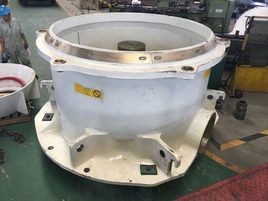 Processo di forgiatura e lavorazione di pezzi di ricambio per la trituratrice a cono HP100 MAIN